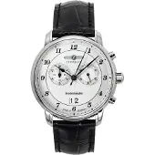 Zeppelin E ORIGINAL Herrenuhr 8584-4 Friedrichshafen + Gravurbox
