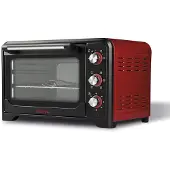 Girmi FE30, 30 l, Schwarz, Drehregler, 100 - 230 ?C, 1 Regale, Mechanisch