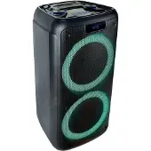 Ibiza Sound FREESOUND400 Akku aktiv Lautsprecher Box 400W LED bluetooth USB Micro-SD und Fernbedienung