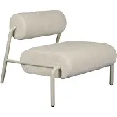 Zuiver Lekima Lounge Chair Eisen/Polyester Beige