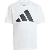 Adidas T-Shirt - LK BL - White/Black - - 4 Jahre (104) - T-Shirts