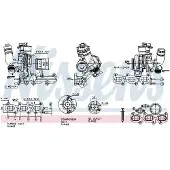 Nissens Lader, Aufladung [Hersteller-Nr. 93466] für Audi, VW, Nissan, Renault, Skoda, Seat, Dacia