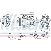 Nissens Klimakompressor 890739