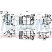 Nissens Klimakompressor 890600