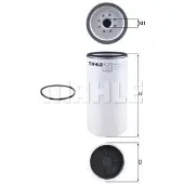 MAHLE ORIGINAL Kraftstofffilter KC 375D
