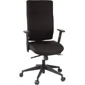 Hjh OFFICE PRO-TEC 300 - Profi Bürostuhl Schwarz
