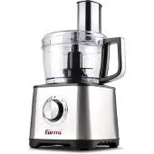 Girmi Multifunktions-Küchenmaschine RB76, 600 W, Edelstahlschüssel (1,2 l), 7 Zubehörteile