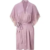 Lingadore Night Kimono 8302 | Grösse: L | Farbe: Taupe