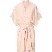 Lingadore Night Kimono 8304 | Grösse: 4XL | Farbe: Beige