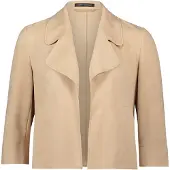 Betty Barclay Blazer-Jacke mit Reißverschluss in Beige | Gr.: 42