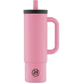 24Bottles - Straw Cup - Flamingo - 800 ml