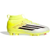 Adidas Fußballschuh "F50 LEAGUE MID CUT FIRM GROUND / MULTI GROUND KIDS" für viele verschiedene Böden geeignet, für Kinder & Jugendliche
