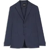 BOSS Slim-Fit Sakko aus waschbarer AirWool Grösse 50