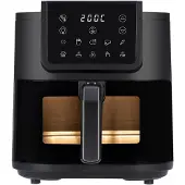 Ardes ARFRYA08LV Heißluftfritteuse 8L 1700W Schwarz Silber