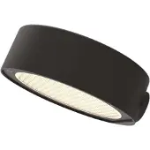 Zafferano SUPER O Wiederaufladbare und dimmbare schwarze LED-Wandleuchte