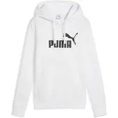 Puma Ess No 1 Logo Kapuzenpullover Weiß L Damen Weiß L