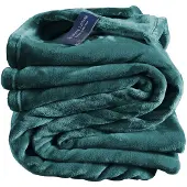 De Witte Lietaer Tagesdecke Cosy Lake Green-150 x 200 cm