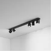 Perenz ODDY verstellbare schwarze quadratische LED-Wandleuchte 5xGu10