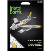 Metal Earth F-86 Sabre (farbiges Modell) ME1015