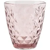Salt & pepper Wasserglas Prisma Rosa 220 ml (4er-Set)
