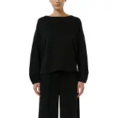 Comma Sweater, unifarben, mit Viskose und Stretch