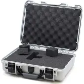 Nanuk Kunststoffkoffer 910 - mit Schaum Silber