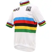 Santini Uci World Champion Kurzarm-radtrikot