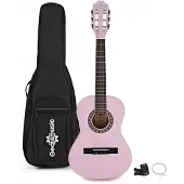 Gear4Music 1/2-Junior-Konzertgitarre von Rosa – Paket