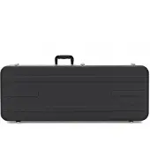 Gear4Music Rechteckiger ABS-Koffer von für E-Gitarren