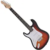 Gear4Music LA Linkshänder-E-Gitarre von Sunburst
