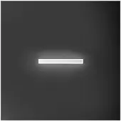 Perenz WALLY LED-Wandleuchte aus Aluminium 19W 3000K 82,5 cm Weiß