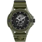 Philipp Plein Pwuba0423 44mm 5atm Quartz Analogical Uhr