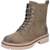 Rieker Schnürstiefel - Grün Kunstleder : 36 : Normal Größe: 36 Weite: Normal