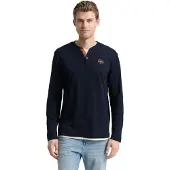 Tom Tailor Langarmshirt mit Logo Print