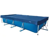 Intex 28080 Abdeckplane Deluxe rechteckig 460x226cm Pool Abdeckung mit Überhang