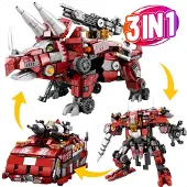 ReoBrix 33003 Mecha Dino Klemmbaustein Set 930 Teile ab 14