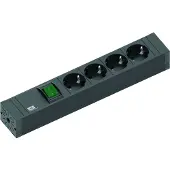 Bachmann CONNECT LINE 4xSchutzkontakt, Schalter