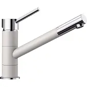 BLANCO KANO SILGRANIT-Look zweifarbig silgranitweiß/chrom
