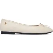 Tommy Hilfiger Ballerinas Hilfiger Smooth Lthr Ballet FW0FW09241 Écru