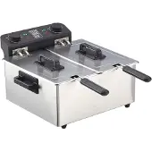 Livoo DOC217 3300W Silber 6L Fritteuse
