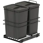Emuca 8132123 2x35l Recyclingbehälter