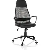 MyBuero Home Office Chefsessel MARCOZ Stoff / Netzstoff Höhenverstellbarer Computerstuhl, Bürostuhl mit Armlehnen