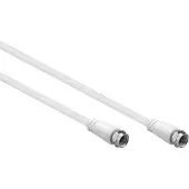 S-Impuls Kabel SAT, F(St)->F(St), 5m, weiss