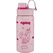 Ergobag Edelstahl Trinkflasche Einhorn
