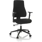 Hjh OFFICE MATHES - Profi Bürostuhl Schwarz