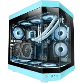 Mars Gaming MC-3T, Midi Tower, PC, Weiß, ATX, micro ATX, Mini-ITX, Gaming, 18,5 cm