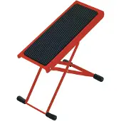K&M 14670 Gitarre Fußstütze rot