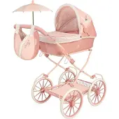Decuevas Faltbarer Puppenwagen Mit Regenschirm Und Handtasche Bis Zu 48 Cm