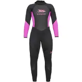 Trespass Aquaria 2 Mm Neopren-anzug Mit Langen Ärmeln Und Reißverschluss Am Rücken Für Damen