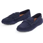 Tommy Hilfiger Damen Loafer Soft Driver Loafer - Blauw - Größe 42